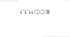 Desktop Screenshot of micca.com