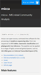 Mobile Screenshot of micca.org