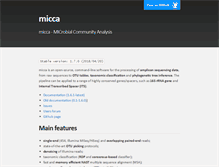 Tablet Screenshot of micca.org